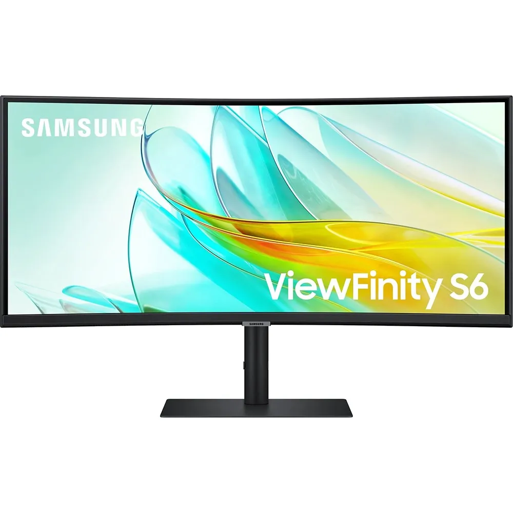 Монiтор Samsung 34" ViewFinity LS34C650U (LS34C650UAIXUA) VA Black Curved - зображення 1