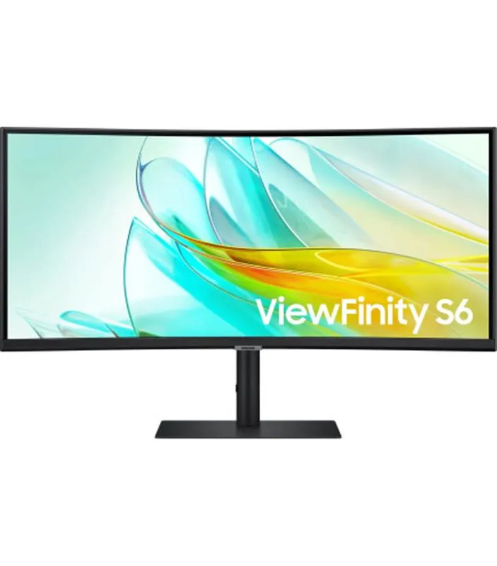 Монiтор Samsung 34" ViewFinity LS34C650U (LS34C650UAIXUA) VA Black Curved - мініатюра 2