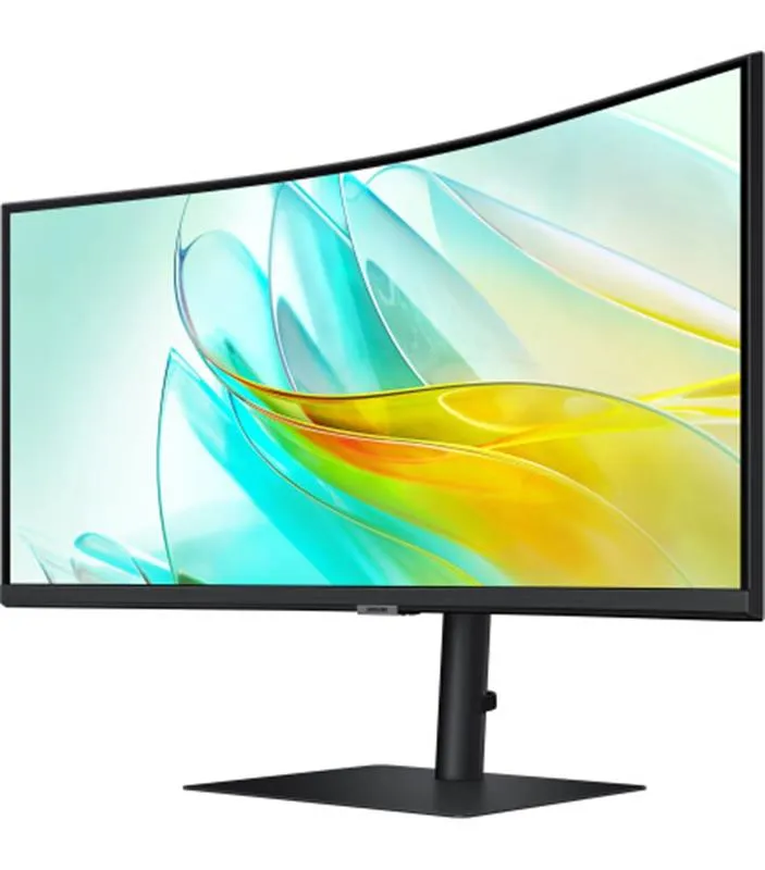 Монiтор Samsung 34" ViewFinity LS34C650U (LS34C650UAIXUA) VA Black Curved - мініатюра 5