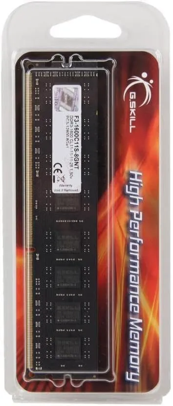 Модуль пам`яті DDR3 8GB/1600 G.Skill Value (F3-1600C11S-8GNT) - мініатюра 4