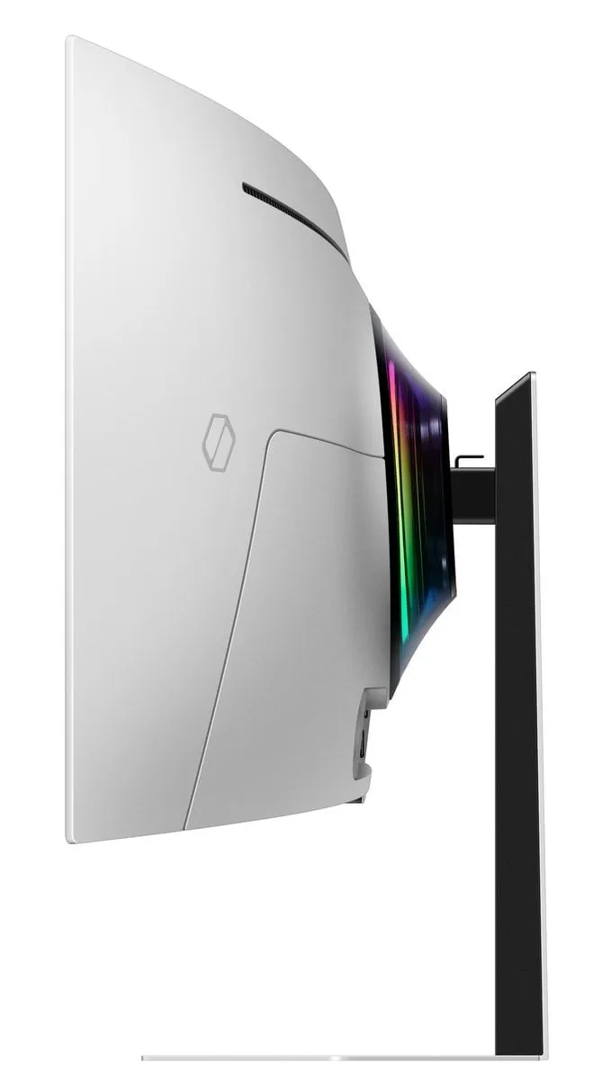 Монітор Samsung 49" Odyssey OLED G9 (LS49DG952SZXUA) Black/White Curved 240Hz - мініатюра 10