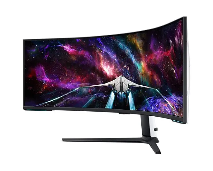 Монітор Samsung 57" Odyssey Neo G9 G95NC (LS57CG952NZXUA) Black/White Curved VA 240Hz - мініатюра 2