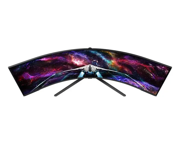 Монітор Samsung 57" Odyssey Neo G9 G95NC (LS57CG952NZXUA) Black/White Curved VA 240Hz - мініатюра 7