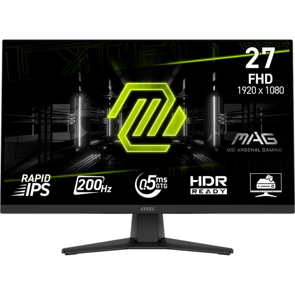 Монітор MSI 27" MAG 272F IPS Black 200Hz - зображення 1