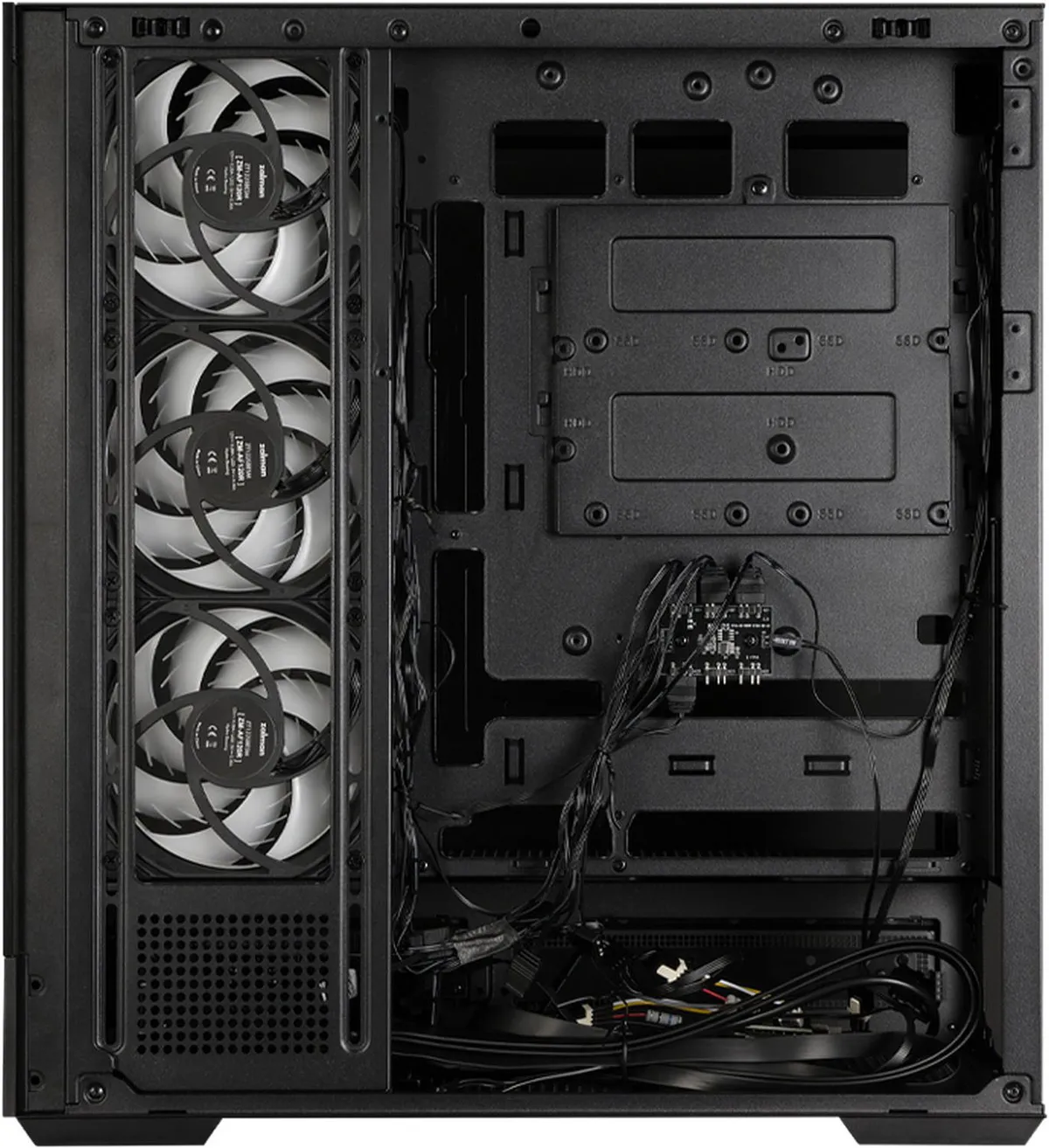 Корпус Zalman P40 Namu Black без БЖ - мініатюра 9