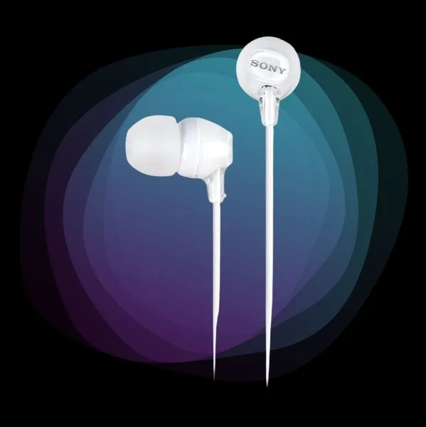 Гарнітура Sony MDR-EX15AP White - мініатюра 6