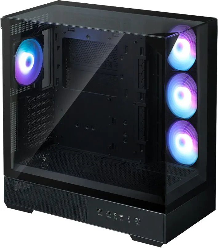 Корпус Zalman P40 Prism Plus Black без БЖ - мініатюра 3