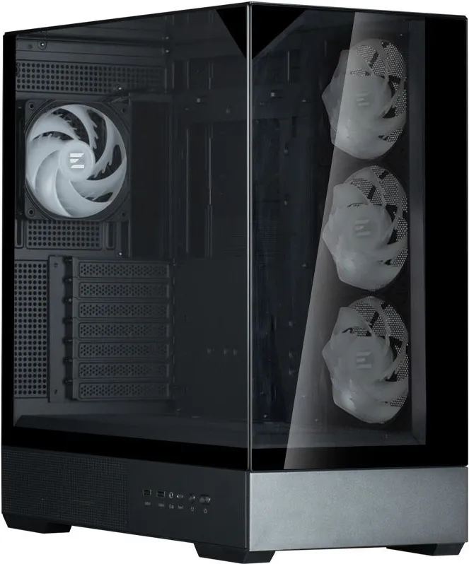 Корпус Zalman P40 Prism Plus Black без БЖ - мініатюра 4