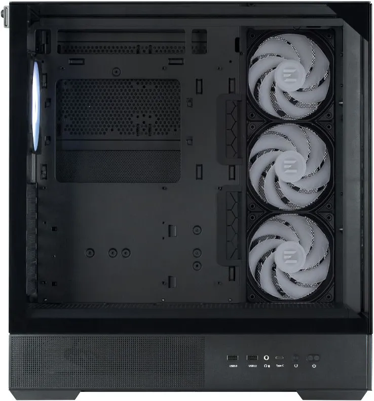Корпус Zalman P40 Prism Plus Black без БЖ - мініатюра 6