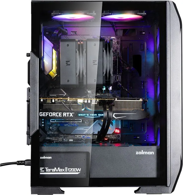 Корпус Zalman N7 Plus V2 Black без БЖ - мініатюра 11