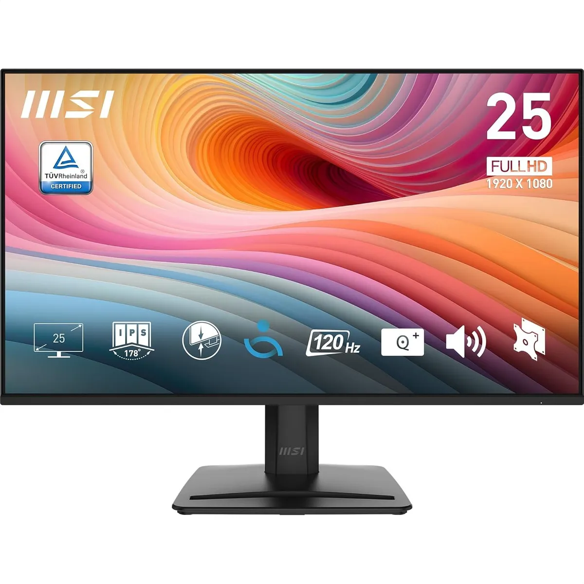 Монiтор MSI 24.5" PRO MP252 E2 IPS Black 120Hz - зображення 1