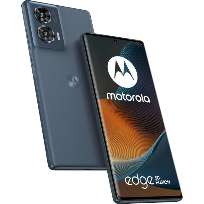Смартфон Motorola Moto Edge 50 Fusion 8/128GB Forest Blue (PB3T0085RS) - зображення 1