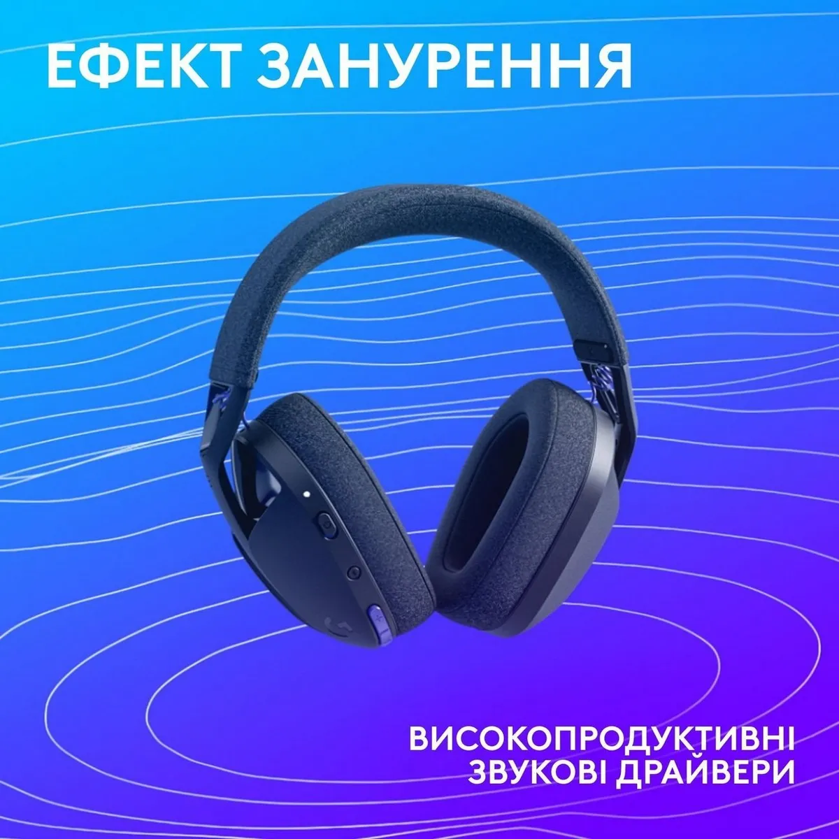 Гарнітура Logitech G321 Lightspeed Black (981-001563) - мініатюра 6