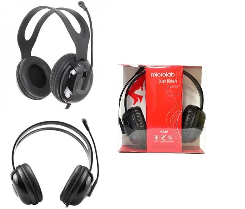 Гарнітура Microlab K280B Black - мініатюра 2