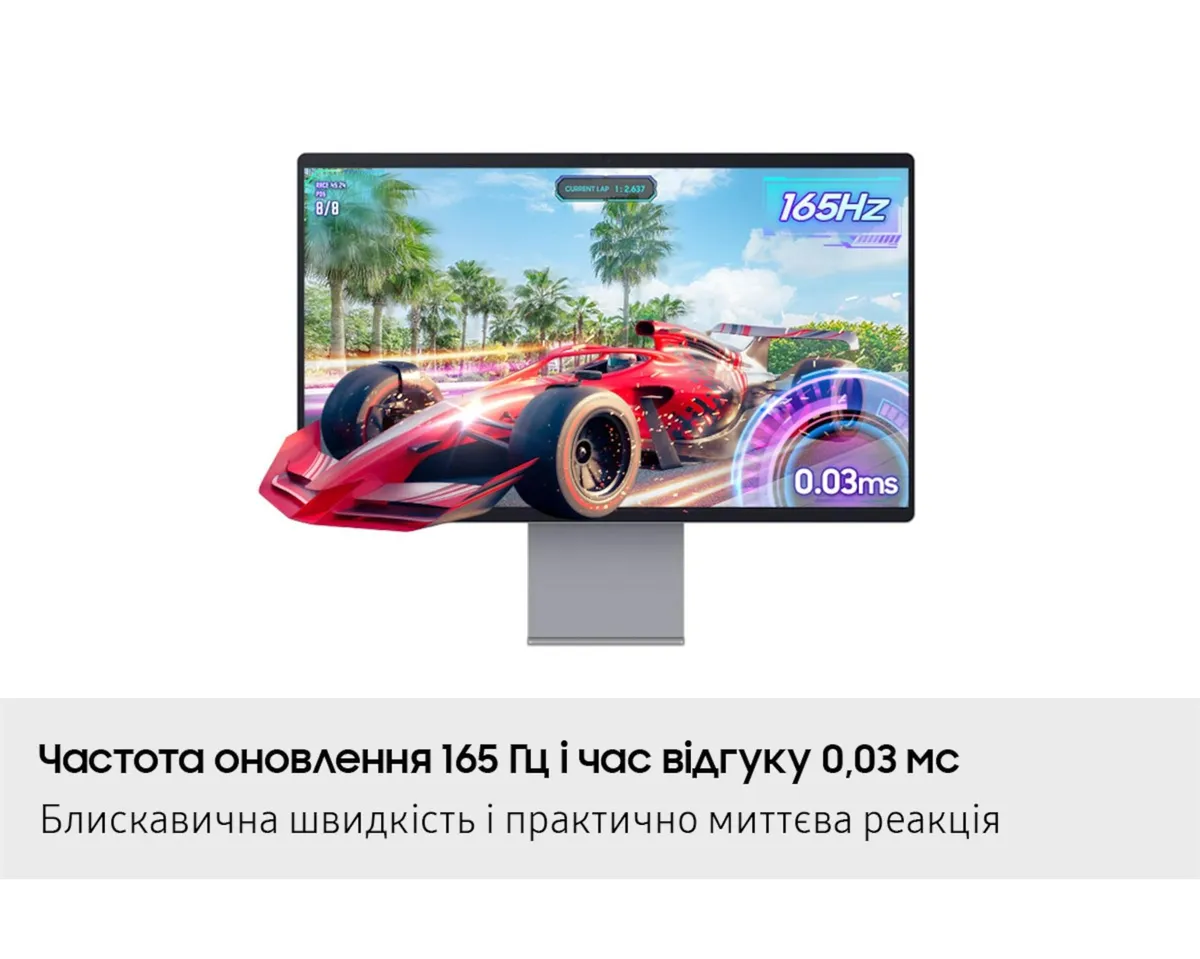 Монітор Samsung 32" Smart M9 (LS32FM902SIXUA) QD-OLED Black 165Hz - мініатюра 17