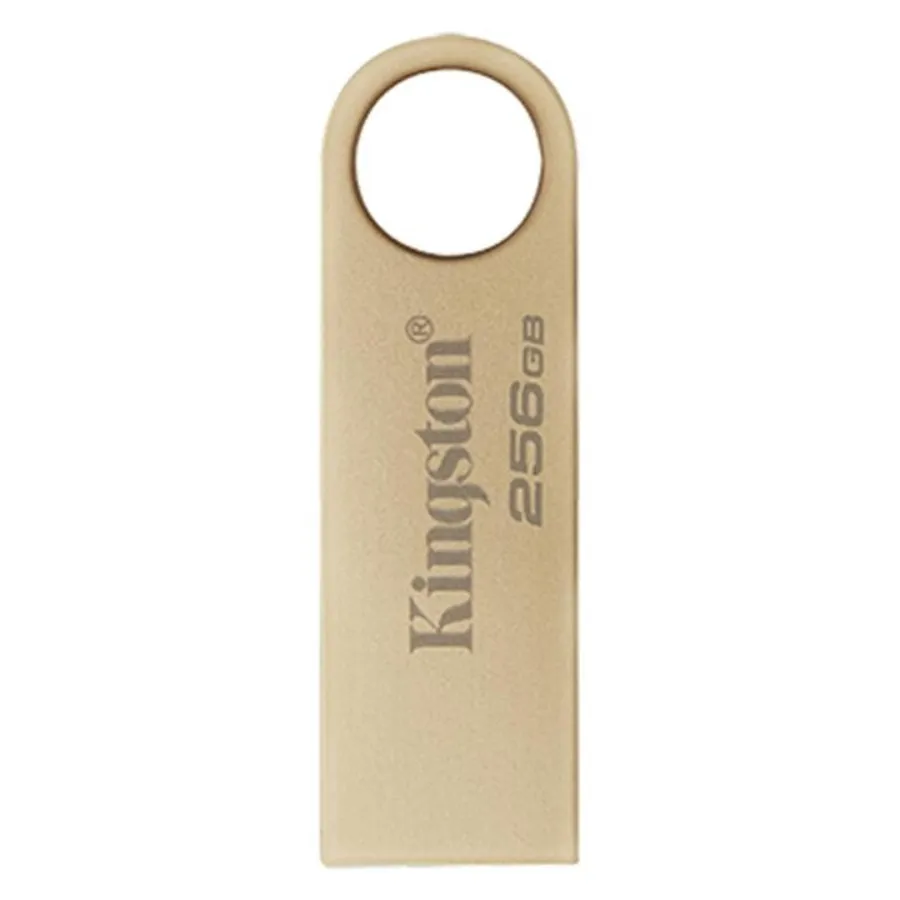 USB флеш накопичувач Kingston 256GB DataTraveler SE9 G3 Gold USB 3.2 (DTSE9G3/256GB) - зображення 1