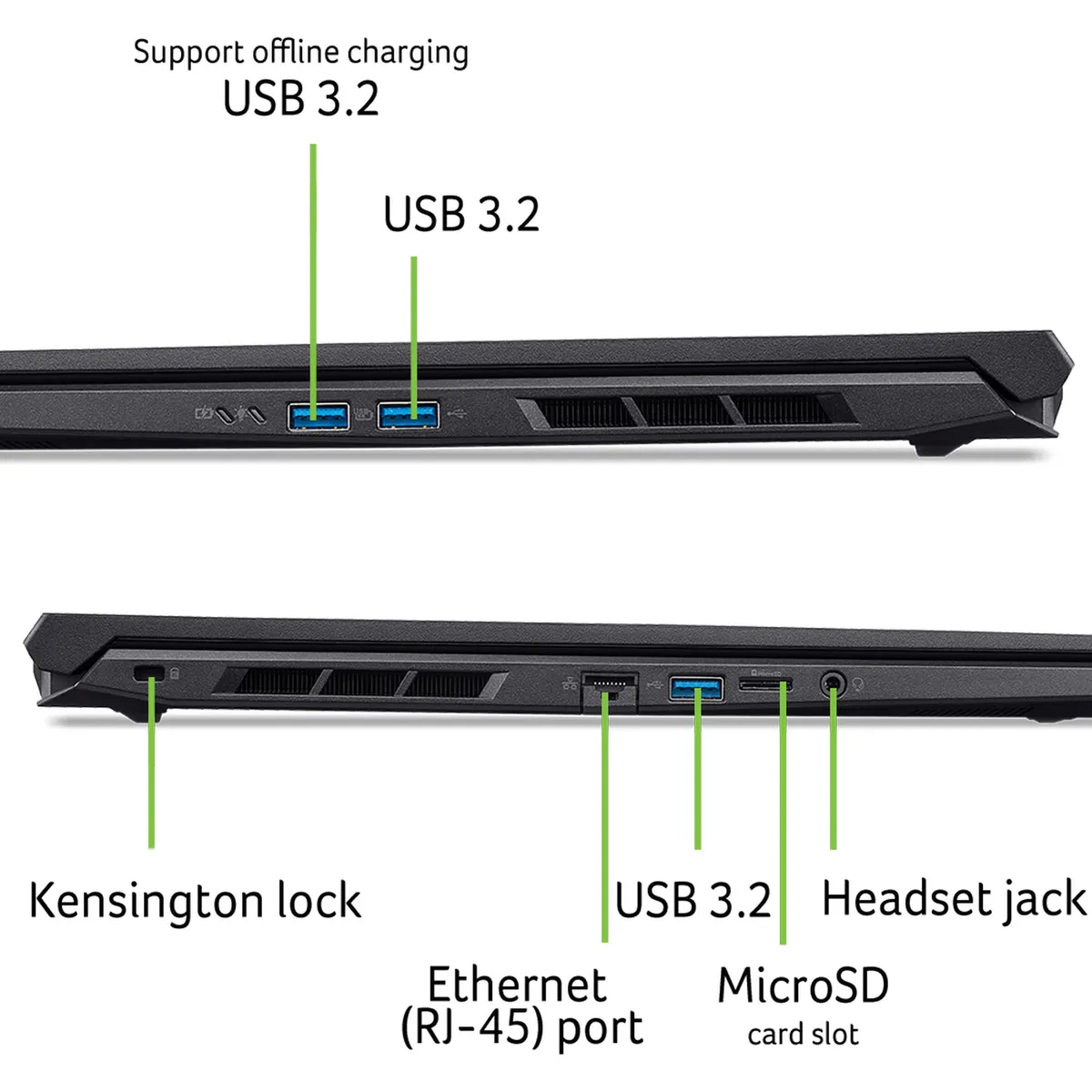 Ноутбук Acer Nitro V 16 ANV16-72 (NH.QZREU.005) Black - мініатюра 10