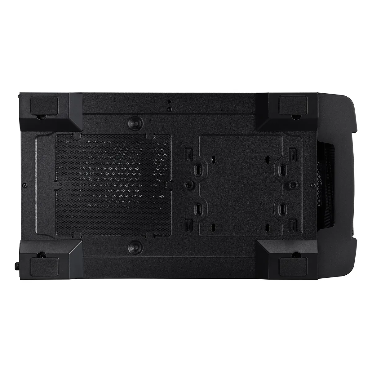 Корпус 1stPlayer D4-M-BK-2F1P-1F1 Black - мініатюра 2