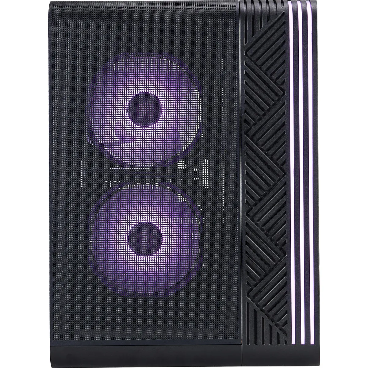 Корпус 1stPlayer VT5-BK-3F7 Black - мініатюра 11