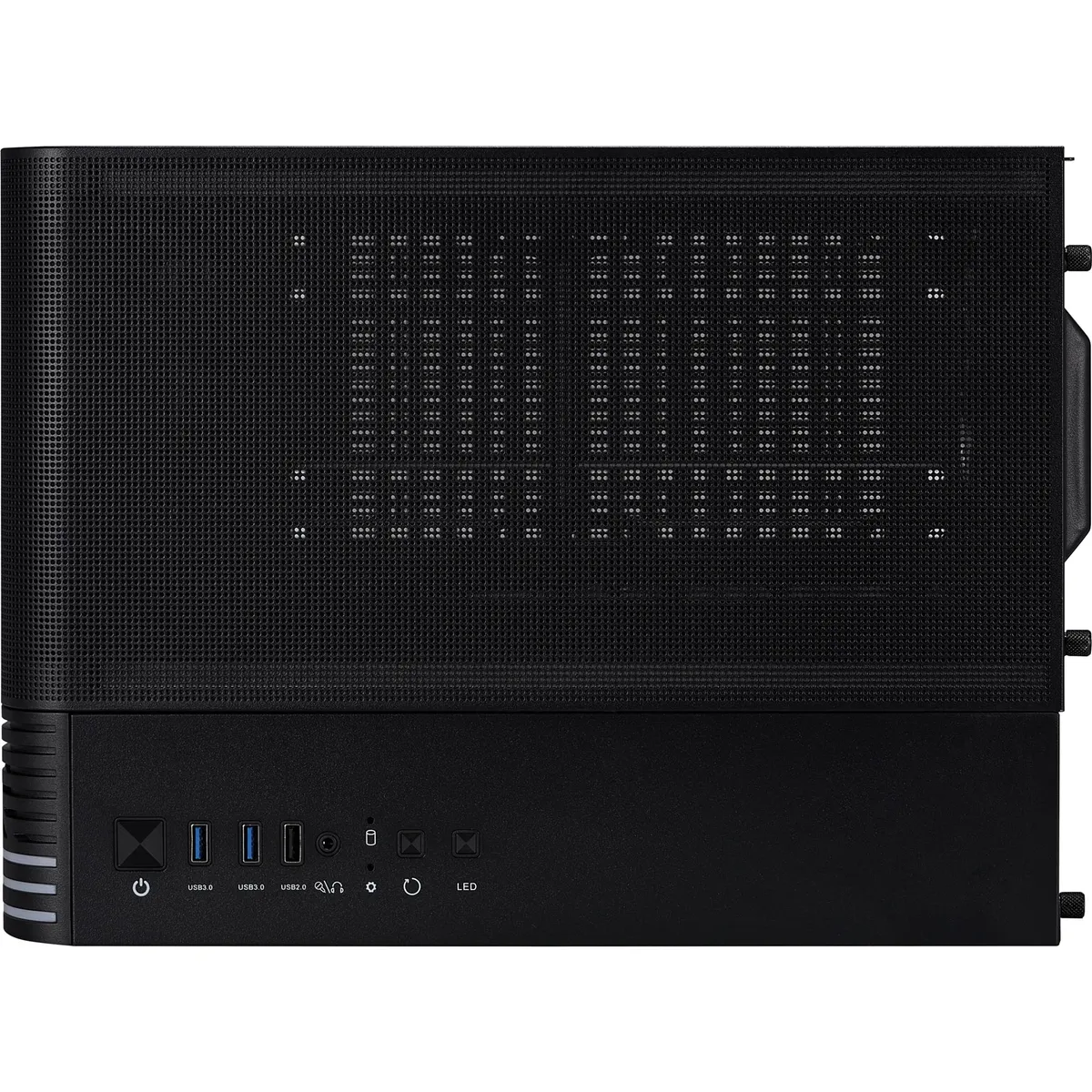 Корпус 1stPlayer VT5-BK-3F7 Black - мініатюра 3