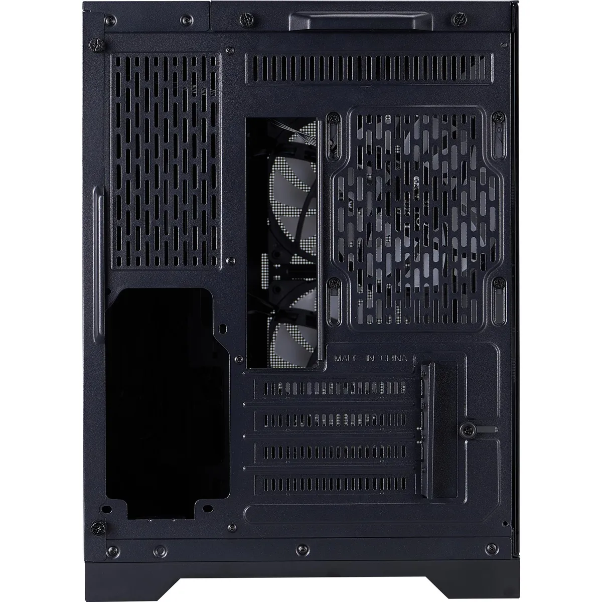 Корпус 1stPlayer VT5-BK-3F7 Black - мініатюра 4