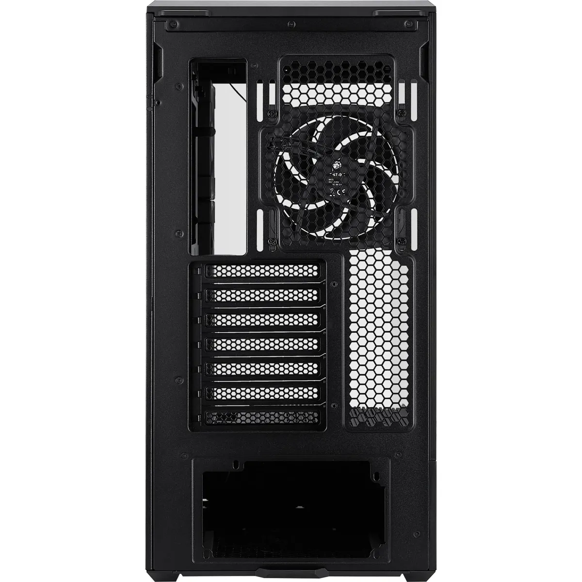 Корпус 1stPlayer GM7-BK-3FN7R-1FN7 Black - мініатюра 4