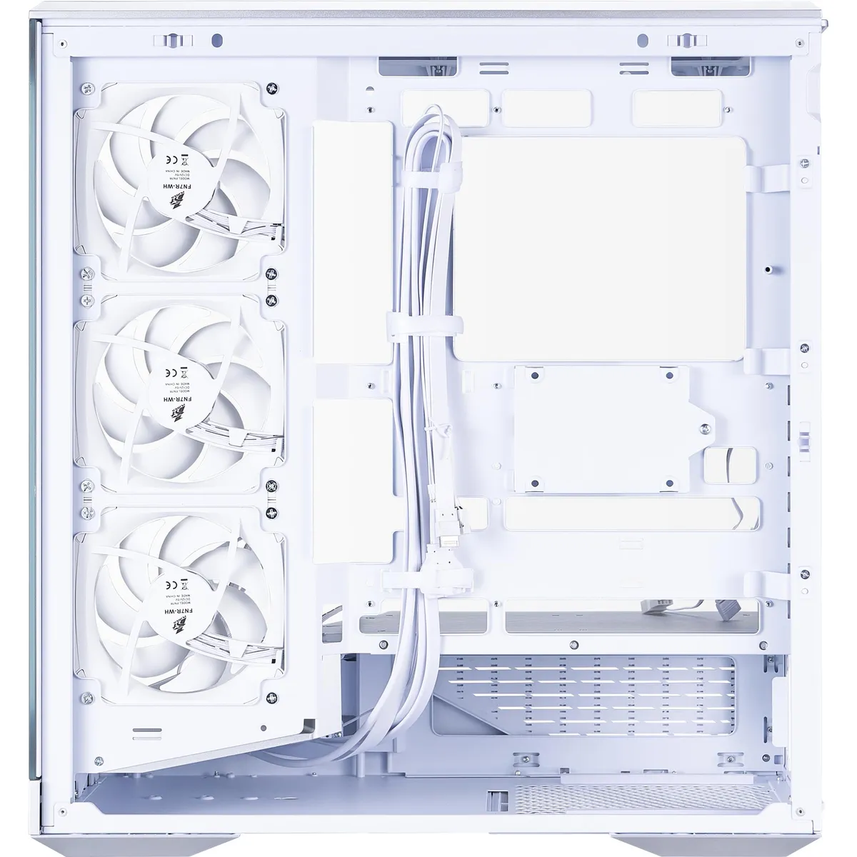 Корпус 1stPlayer GM7-SV-3FN7R-W-1FN7-W Silver - мініатюра 5