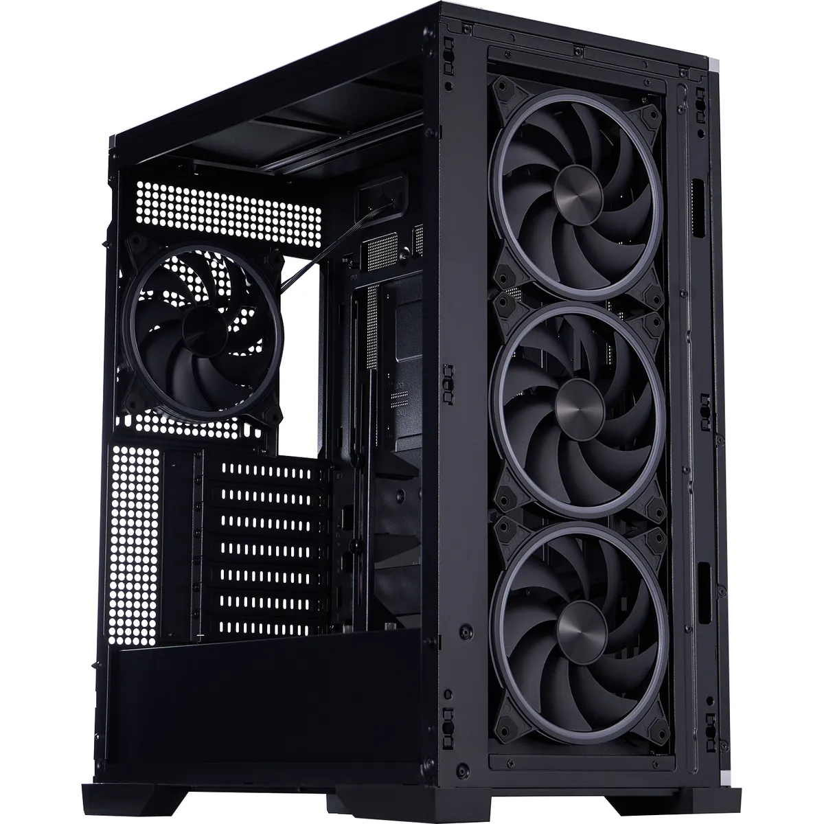 Корпус 1stPlayer IF8-BK-4FO7-14 Black - мініатюра 3