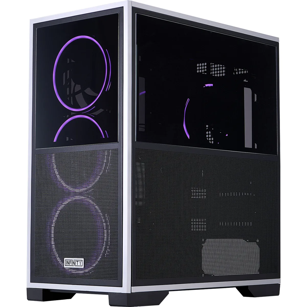 Корпус 1stPlayer IF8-BK-4FO7-14 Black - мініатюра 9