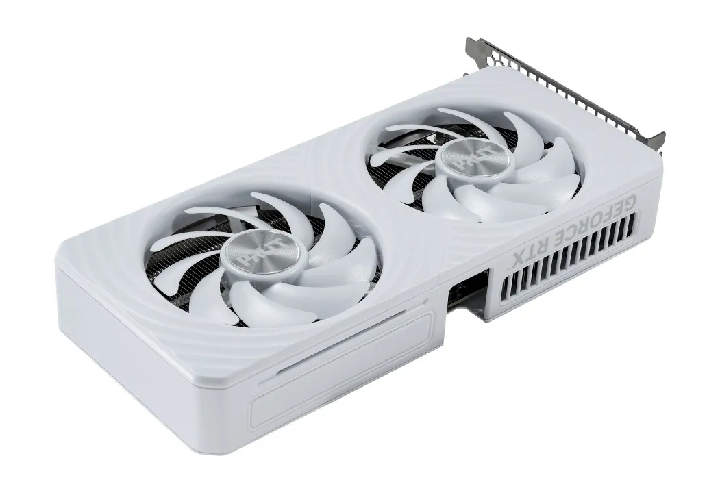 Відеокарта GF RTX 5060 Ti  8GB GDDR7 White OC Palit (NE7506TU19P1-GB2062M) - мініатюра 8