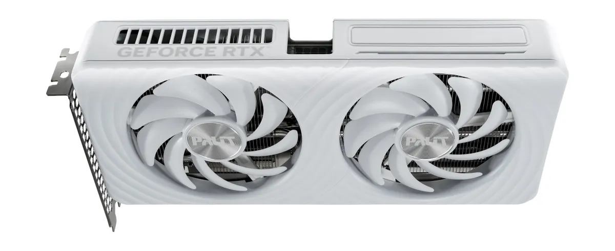 Відеокарта GF RTX 5060 Ti  8GB GDDR7 White OC Palit (NE7506TU19P1-GB2062M) - мініатюра 9