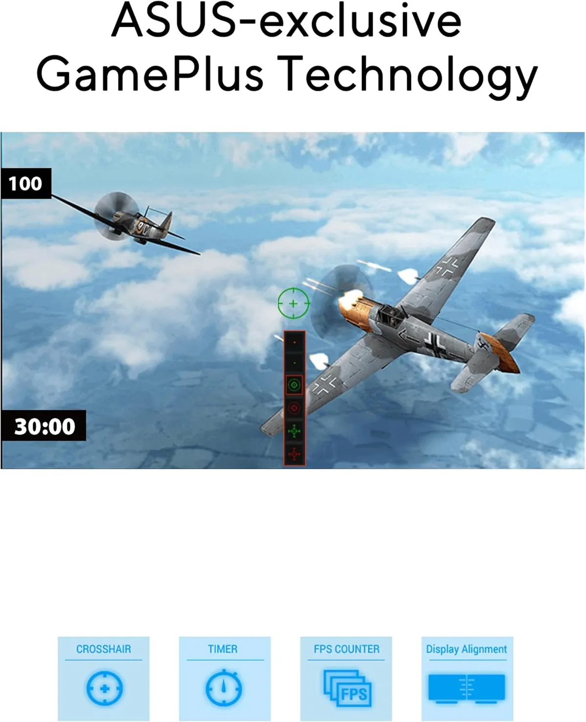 Монітор Asus 21.45" VP227HF (90LM0880-B01O71) VA Black 100Hz - мініатюра 5