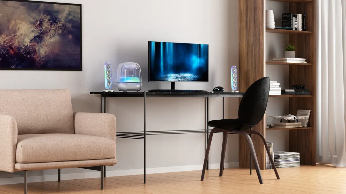 Акустична система Harman/Kardon SoundSticks 5 White (HKSOUNDSTK5WEP) - мініатюра 17