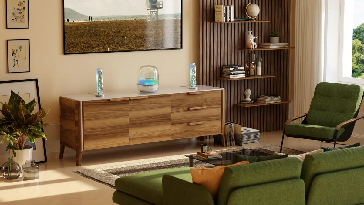 Акустична система Harman/Kardon SoundSticks 5 White (HKSOUNDSTK5WEP) - мініатюра 3