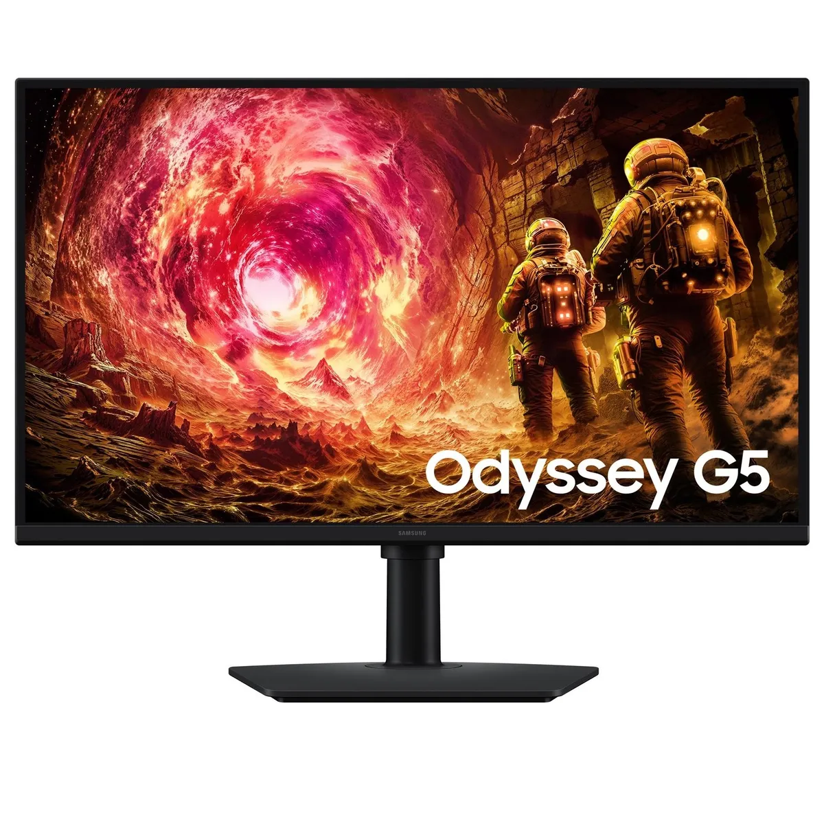 Монiтор Samsung 27" Odyssey G5 G50D (LS27FG500EIXUA) IPS Black 180Hz - мініатюра 10