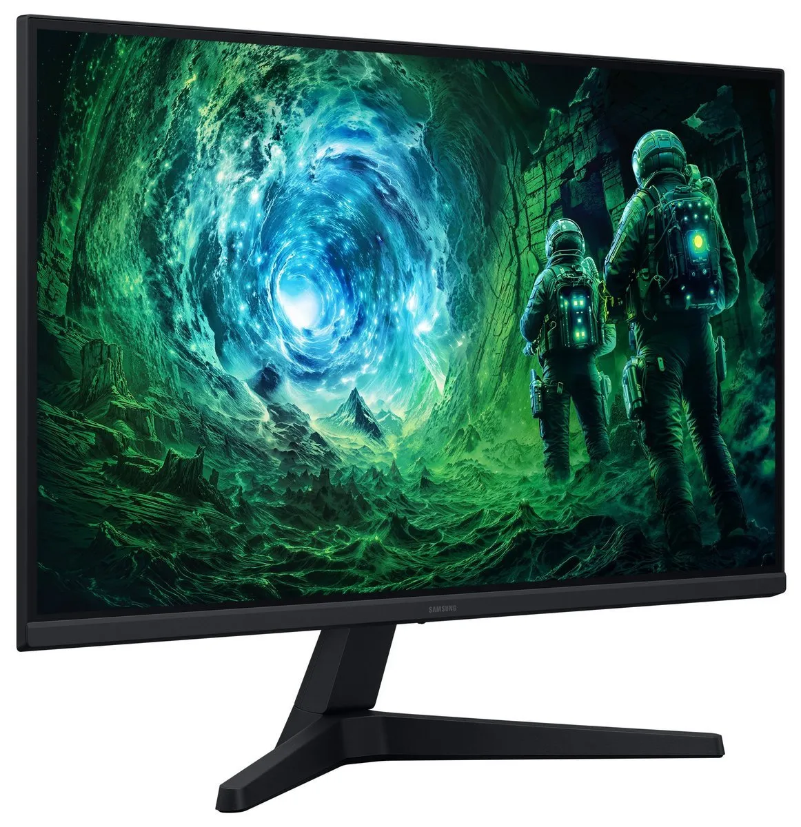 Монiтор Samsung 27" Odyssey G5 (LS27FG532EIXUA) IPS Black 200Hz - мініатюра 2