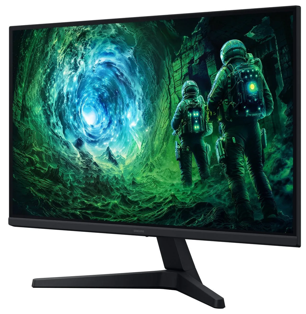 Монiтор Samsung 27" Odyssey G5 (LS27FG532EIXUA) IPS Black 200Hz - мініатюра 3
