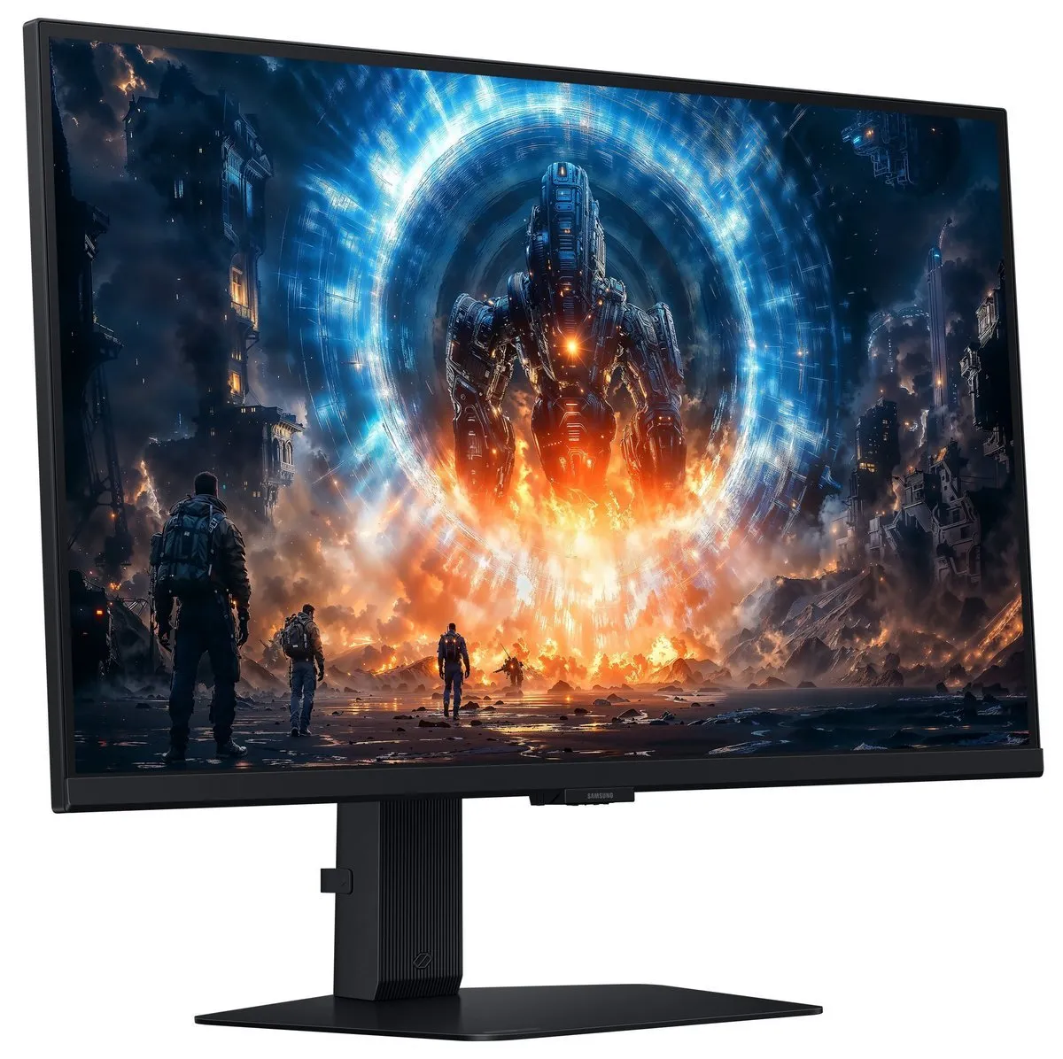Монiтор Samsung 27" Odyssey G6 (LS27FG606EIXUA) IPS Black 350Hz - мініатюра 2