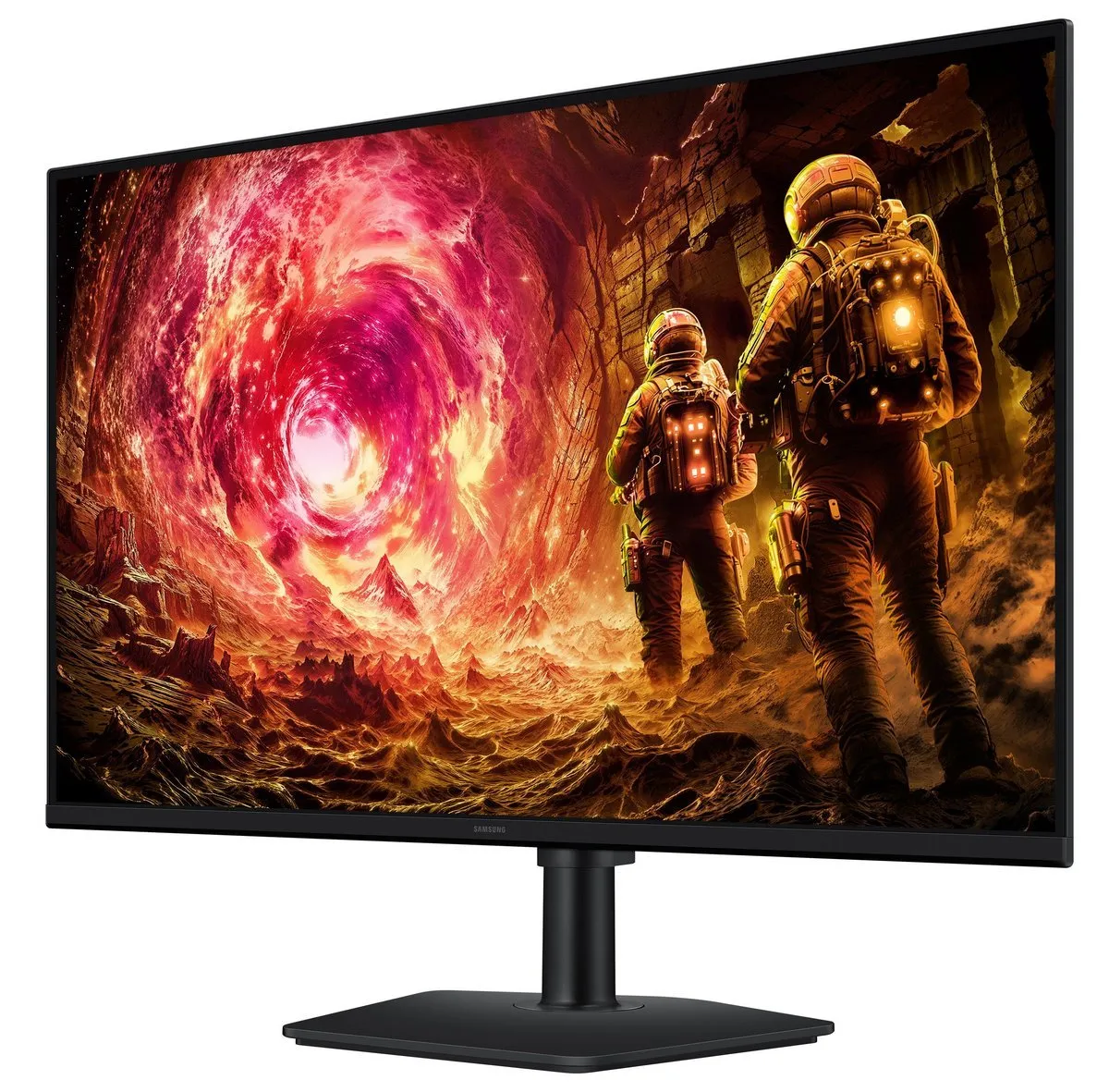 Монiтор Samsung 32" Odyssey G5 (LS32FG502EIXUA) IPS Black 180Hz - мініатюра 3