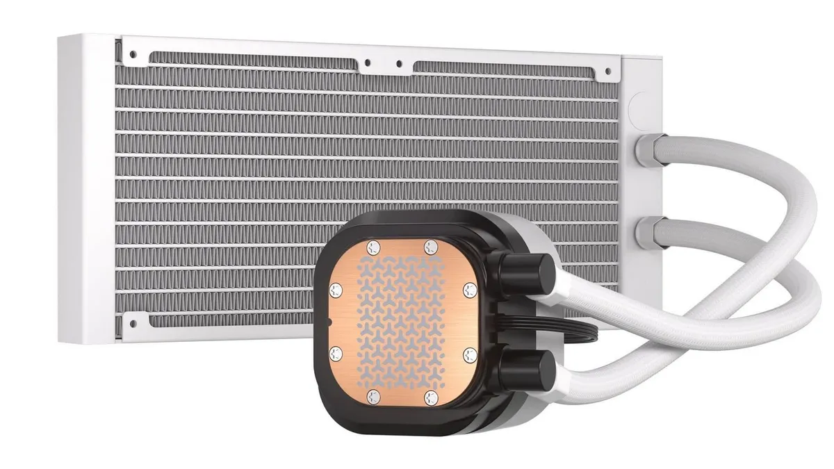 Система водяного охолодження Corsair Nautilus 240 RS ARGB White (CW-9060094-WW) - мініатюра 5