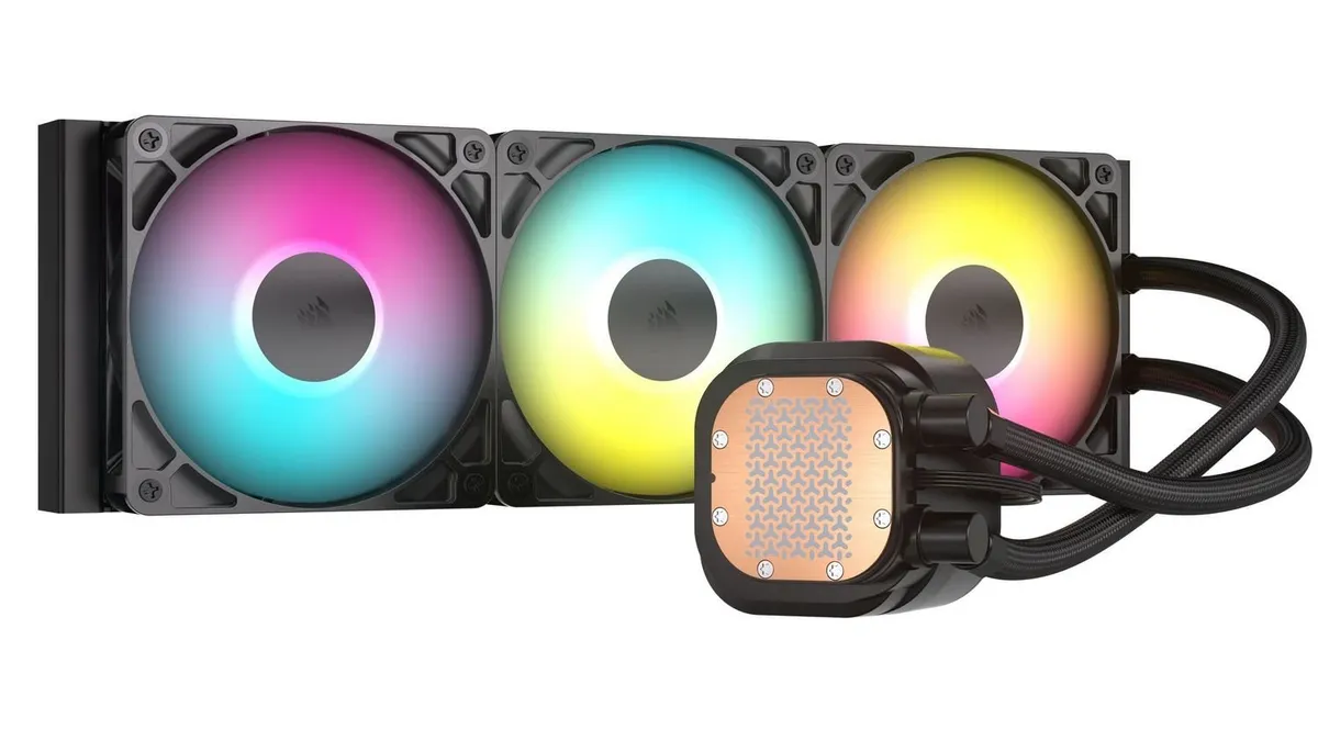 Система водяного охолодження Corsair Nautilus 360 RS ARGB (CW-9060093-WW) - мініатюра 3