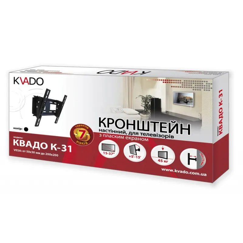 Кронштейн КВАДО К-31 - мініатюра 3