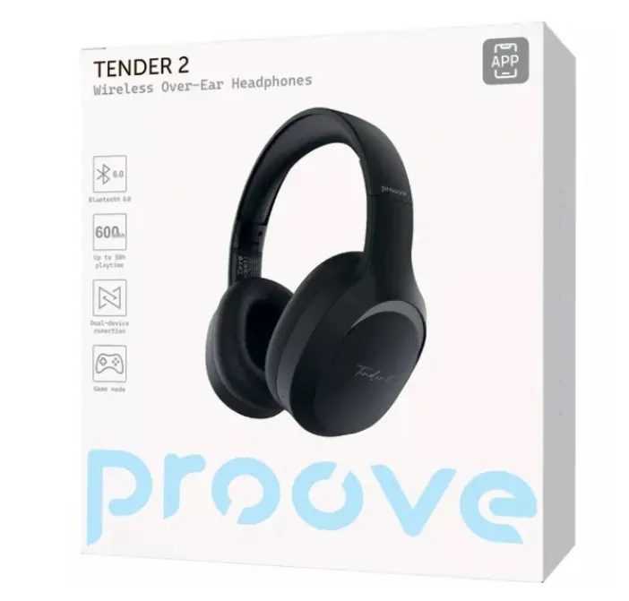 Bluetooth-гарнітура Proove Tender 2 APP Black (HPTR2001AP01) - мініатюра 5