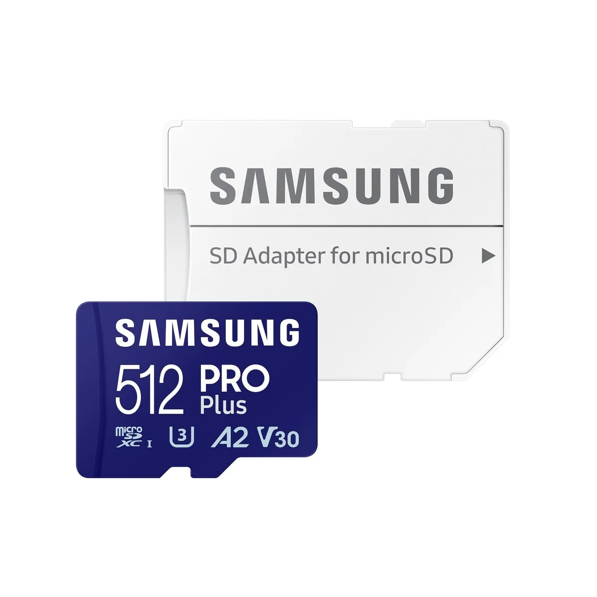Карта пам`яті MicroSDXC 512GB UHS-I/U3 Class 10 Samsung Pro Plus R180/W130MB/s + SD-адаптер (MB-MD512SB/WW) - мініатюра 6