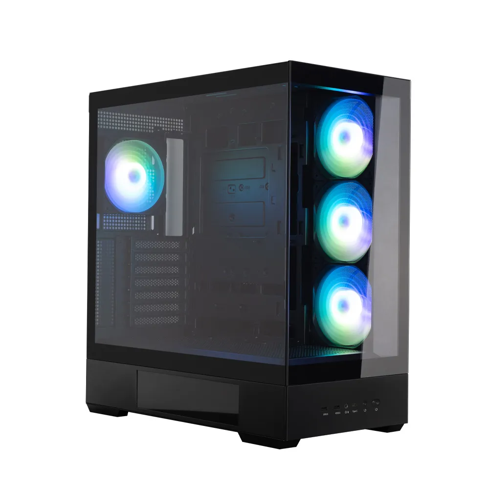 Корпус Zalman P40 DS Black без БЖ - мініатюра 2