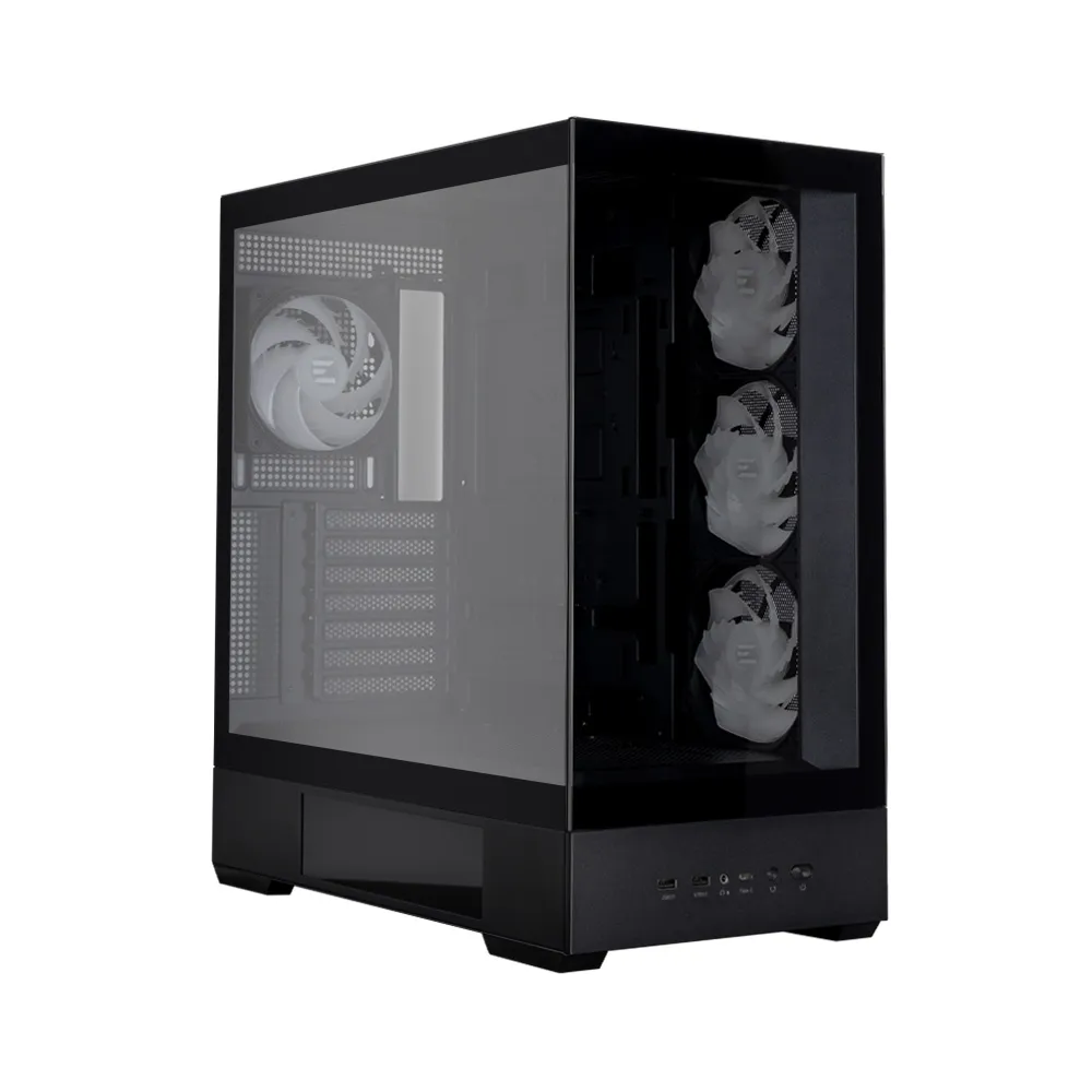 Корпус Zalman P40 DS Black без БЖ - мініатюра 3