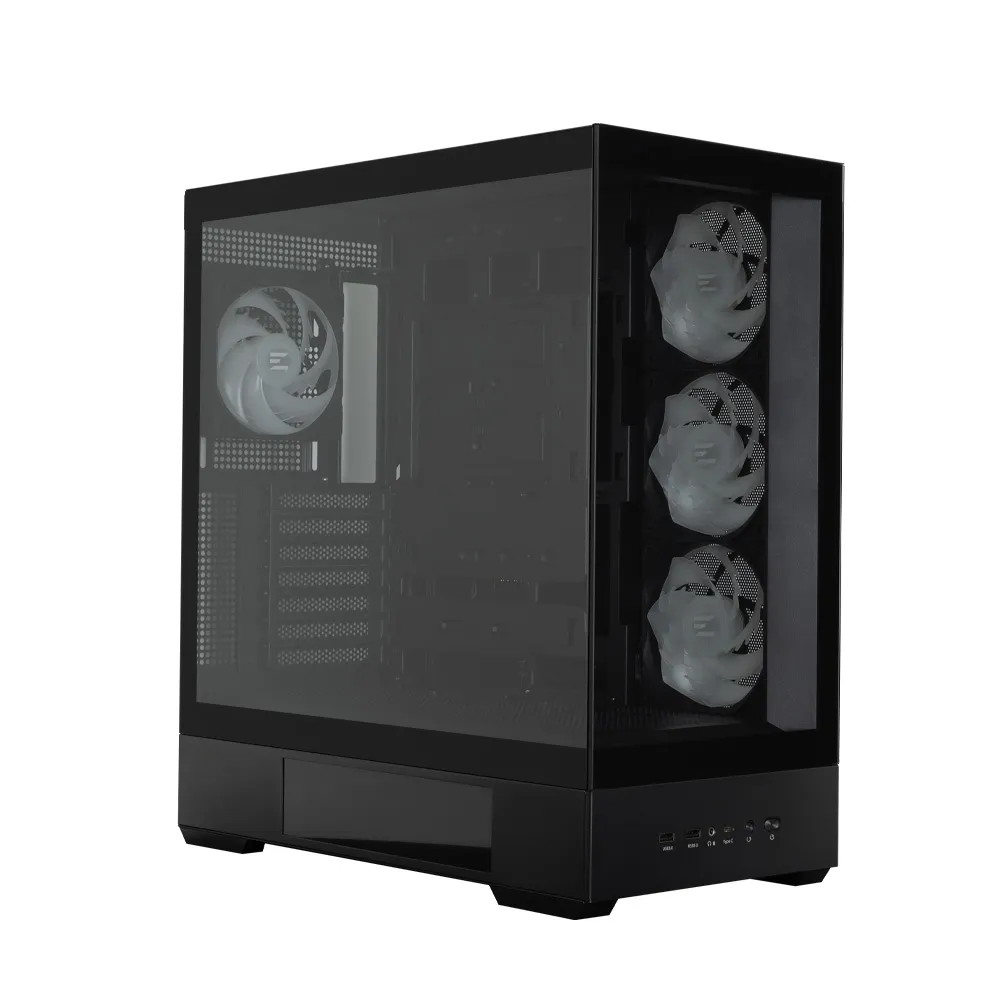 Корпус Zalman P40 DS Black без БЖ - мініатюра 4
