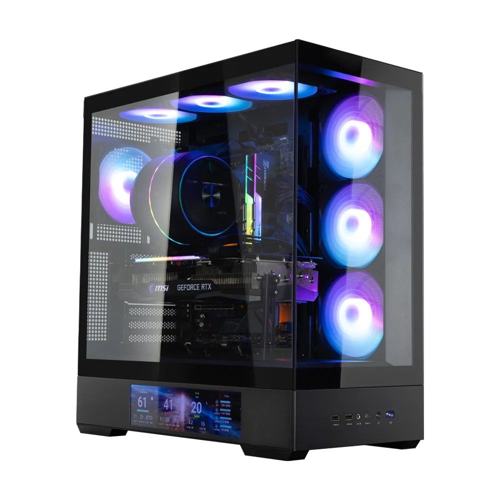 Корпус Zalman P40 DS Black без БЖ - мініатюра 5