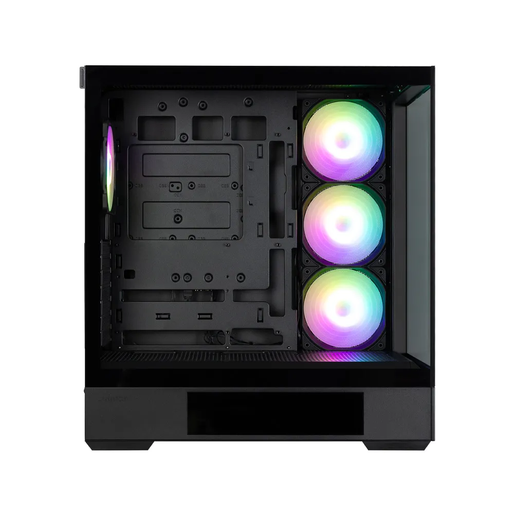 Корпус Zalman P40 DS Black без БЖ - мініатюра 7