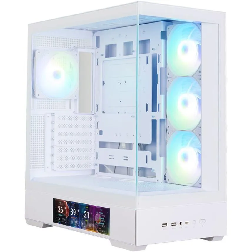 Корпус Zalman P40 DS White без БЖ - зображення 1